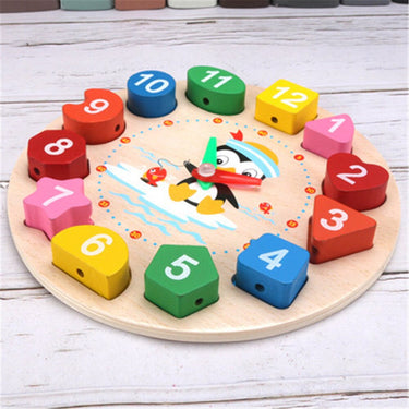 EcoToys Reloj Maravilloso | Desarrolla la Percepción del Tiempo - Reloj Educativo Montessori